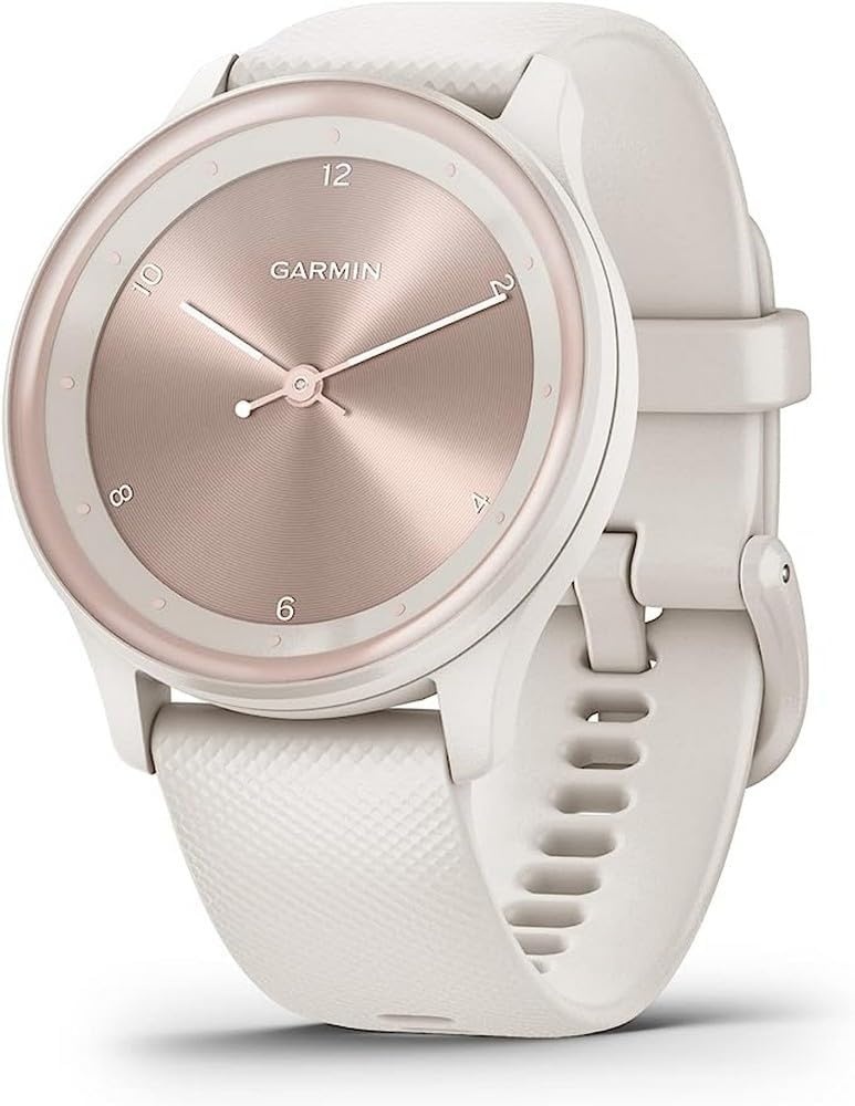 image:imageGarmin vivomove Sport Hybrid Smartwatch Health and Wellness Features Touchscreen BlackWhite