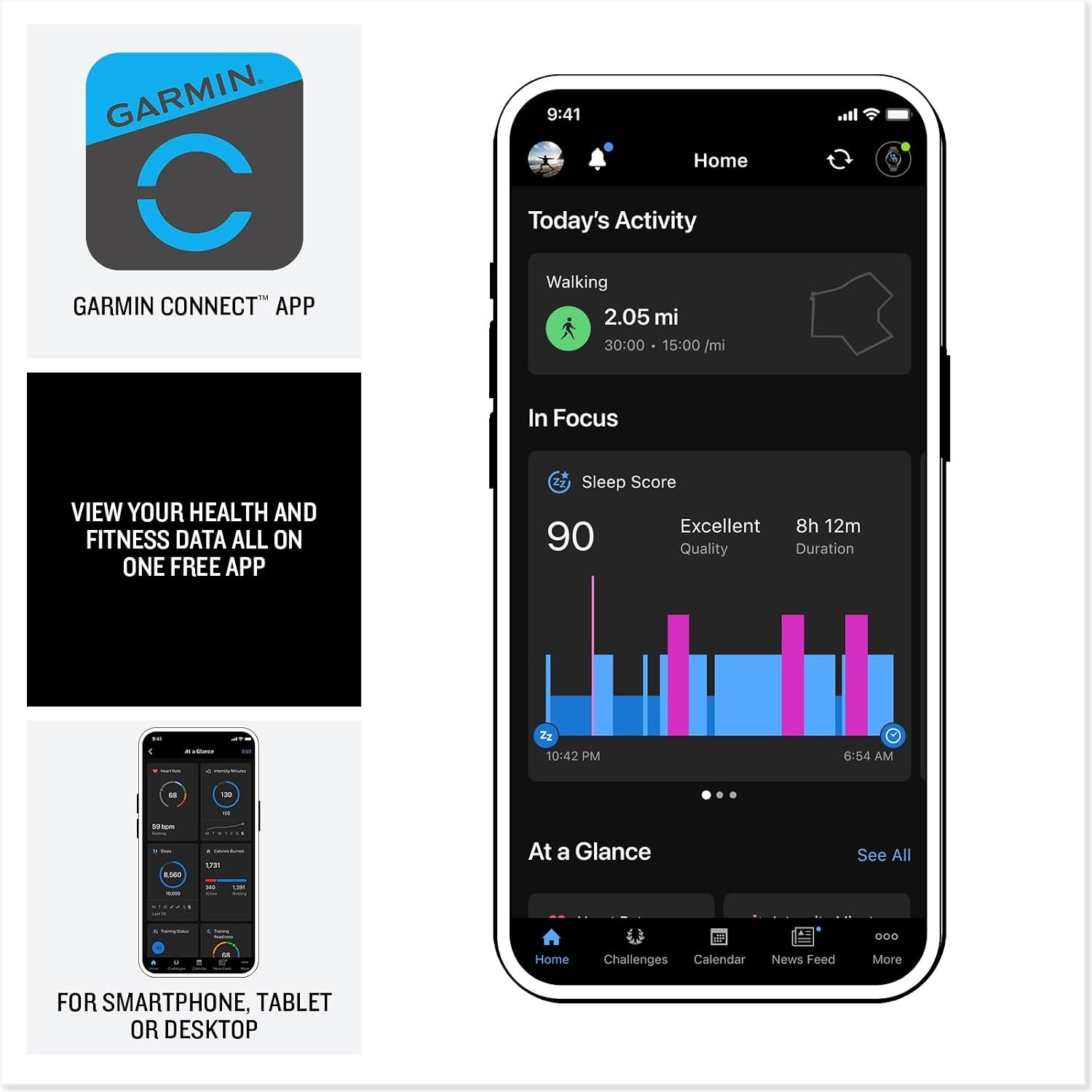 image:imageGarmin vvoactive 6 Health and Fitness GPS Smartwatch AMOLED Display Up to 11 Days Battery Metallic Jasper Green with Matching Band 42mm GPS Smartwatch 12 Amoled Up to 11 Days Battery Metallic Jasper Green with Matching BandPebble Gray with Slate
