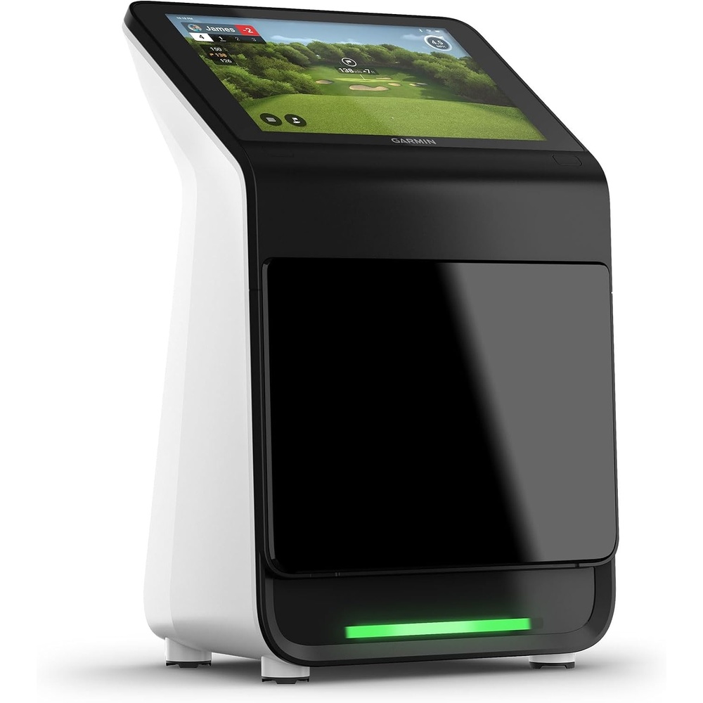 image:imageGarmin Approach R50 Premium Golf Launch Monitor and Simulator 10 Builtin Color Touchscreen Display 3 HighSpeed Cameras 15 Plus Metrics Incl Spin and Axis 43K Plus Courses Up to 4 Hr Battery