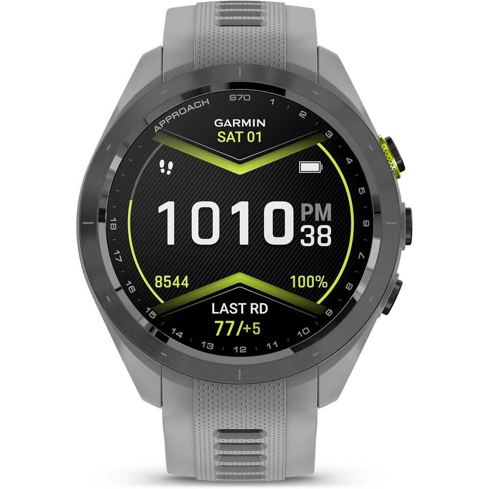 image:imageGarmin Approach S70 47mm Premium GPS Golf Watch BlackPowder Gray