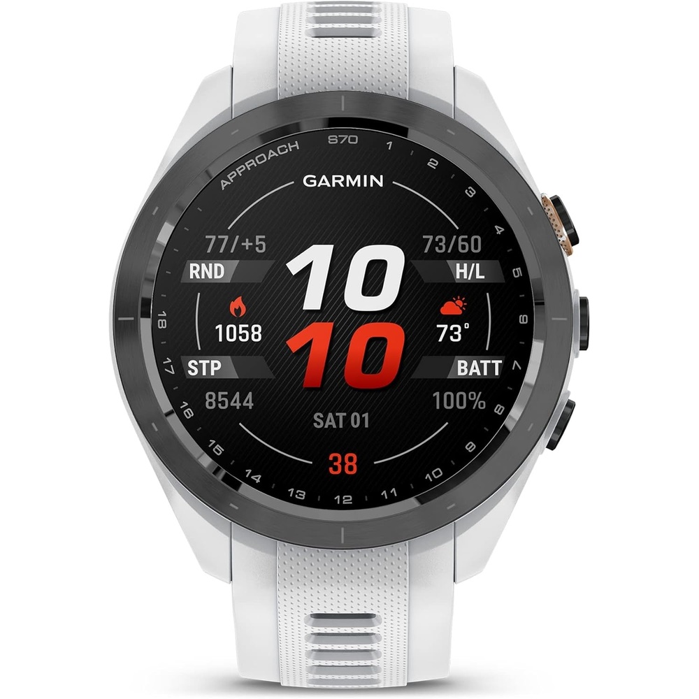 image:imageGarmin Approach S70 47mm Premium GPS Golf Watch BlackWhite