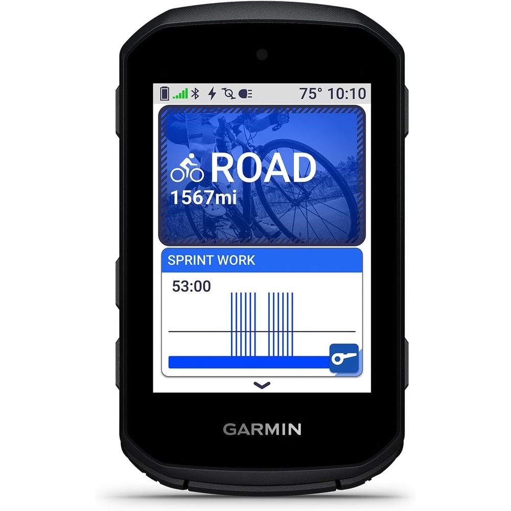 image:imageGarmin Edge 850 Compact GPS Cycling Computer Vivid Color Touchscreen Display BikeSpecific Mapping Advanced Training and Performance Insights 27 420600 Color Touchscreen Preloaded Bike Maps MultiBand Gnss Plus 5hz Garmin Pay Up to 12h IPX7