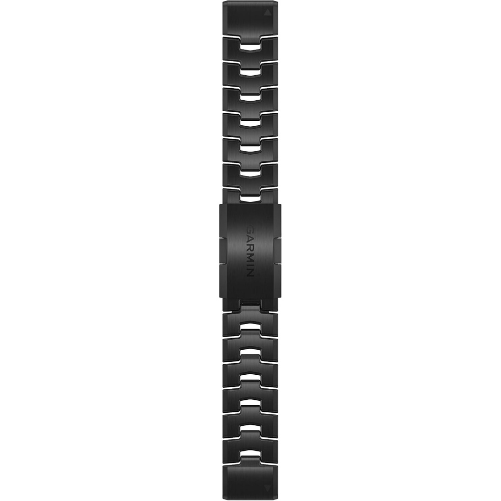 image:imageGarmin QuickFit 22 Watch Band  Ember Orange SiliconeCarbon Gray