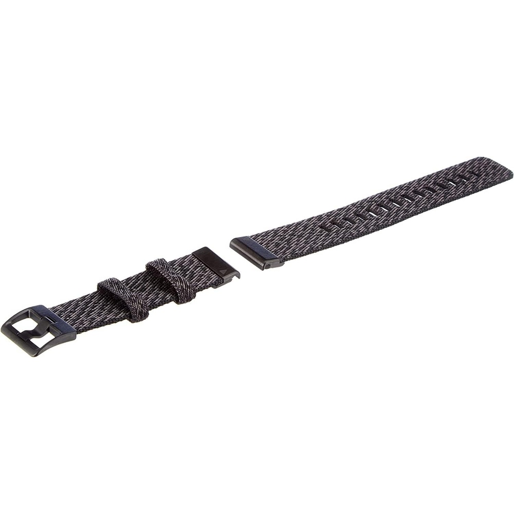 image:imageGarmin QuickFit 22 Watch Band  Ember Orange SiliconeHeathered Black Nylon