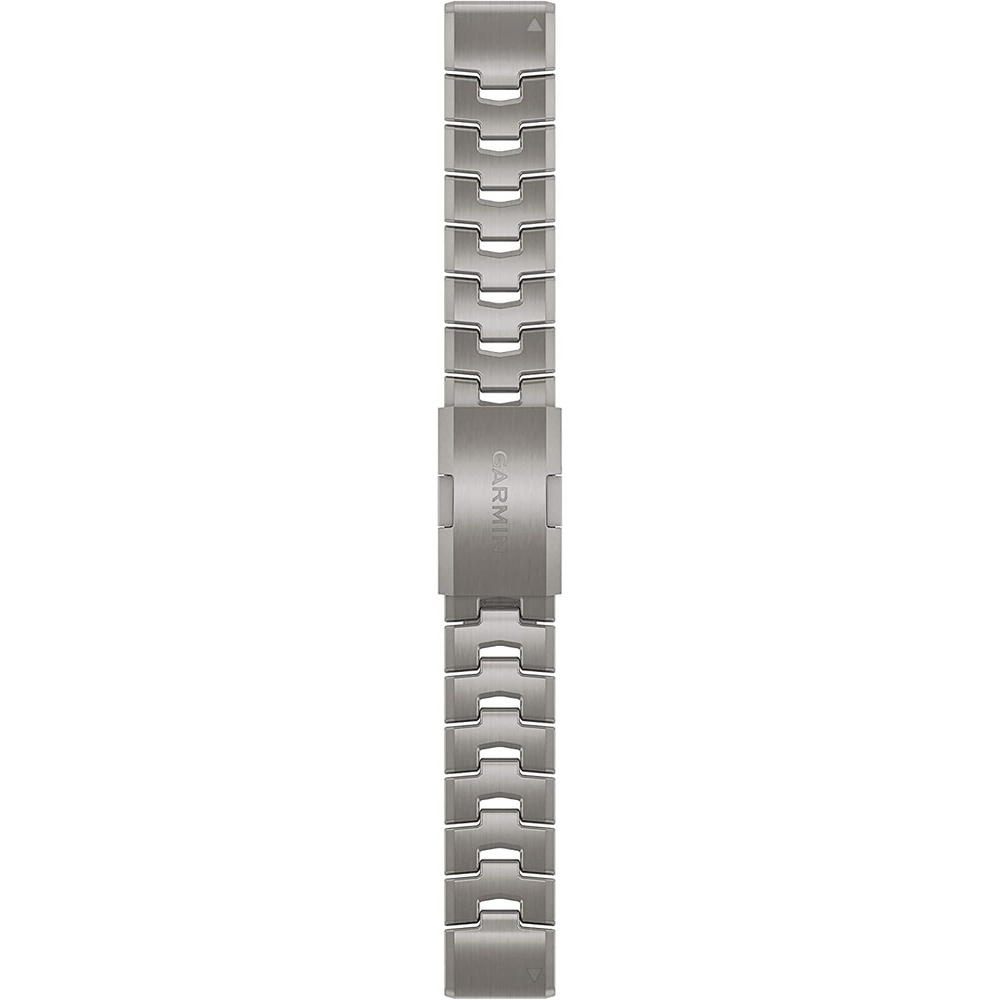 image:imageGarmin QuickFit 22 Watch Band  Ember Orange SiliconeVented Titanium Bracelet