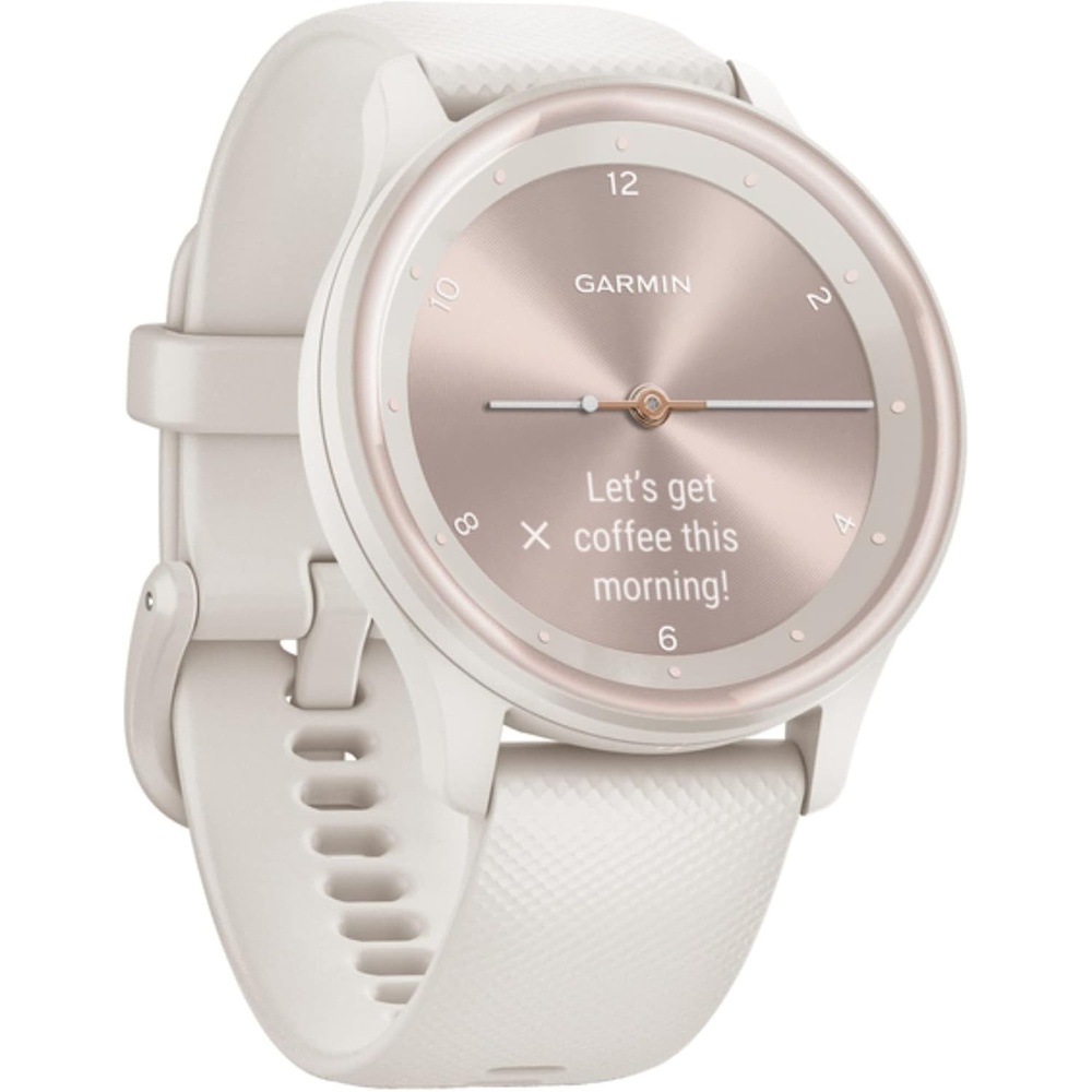 image:imageGarmin vivomove Sport Hybrid Smartwatch Health and Wellness Features Touchscreen BlackWhite