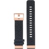 Heathered Black Nylon with Rose Gold Hardware