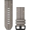 Shale Gray Suede Leather