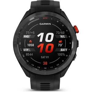 Garmin Approach S70, 47mm, Premium GPS Golf Watch, Black(Black)