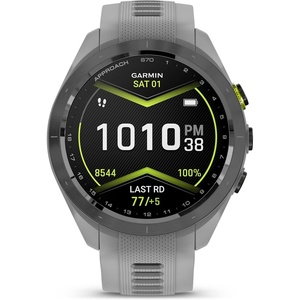 Garmin Approach S70, 47mm, Premium GPS Golf Watch, Black(Powder Gray)